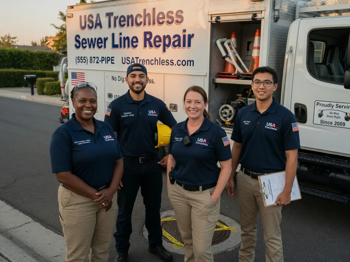 Sewer Line Repair company in Peggs, OK